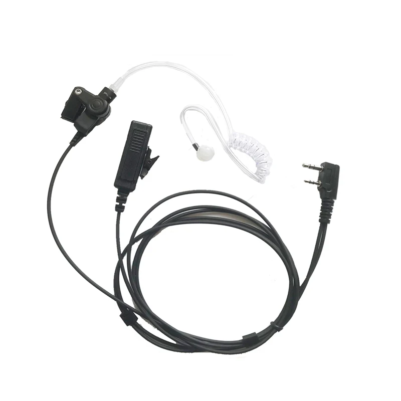 Acoustic Tube Headset Earpiece, Walkie Talkie Mic for Kenwood Baofeng, UV-5R, TK-270G, TK-272, TK3207, 888S
Acoustic Tube Headset Earpiece, Walkie Talkie Mic for Kenwood Baofeng, UV-5R, TK-270G, TK-272, TK3207, 888S
