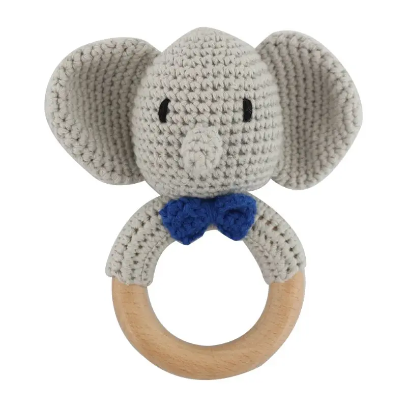 Baby Wooden Teether Ring DIY Crochet Elephant Rattle Soother Teething Molar Toy XX9E
Baby Wooden Teether Ring DIY Crochet Elephant Rattle Soother Teething Molar Toy XX9E