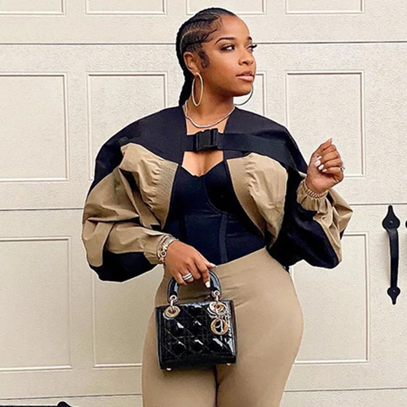 Fashion Items Women Casual Thin Coats Spring Autumn Long Sleeves Trendy Girls Fashion Patchwork Street Wear Lady Jackets
Fashion Items Women Casual Thin Coats Spring Autumn Long Sleeves Trendy Girls Fashion Patchwork Street Wear Lady Jackets