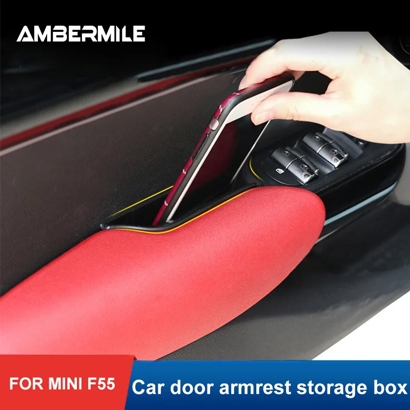 AMBERMILE 4 шт. ABS для Mini Cooper F55 Hardtop аксессуары для интерьера автомобиля боковой двери подлокотник коробка для хранения Органайзер чехол для стай...
AMBERMILE 4 шт. ABS для Mini Cooper F55 Hardtop аксессуары для интерьера автомобиля боковой двери подлокотник коробка для хранения Органайзер чехол для стай...