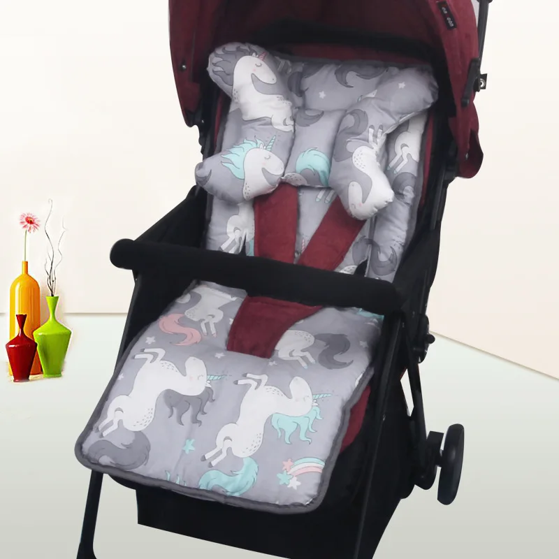 Soft Baby Stroller Cushion Pad with Head Support Pillow Cotton Stroller Seat Mat Accessories Infant Pram Pad Warm Carriage Seat
Soft Baby Stroller Cushion Pad with Head Support Pillow Cotton Stroller Seat Mat Accessories Infant Pram Pad Warm Carriage Seat