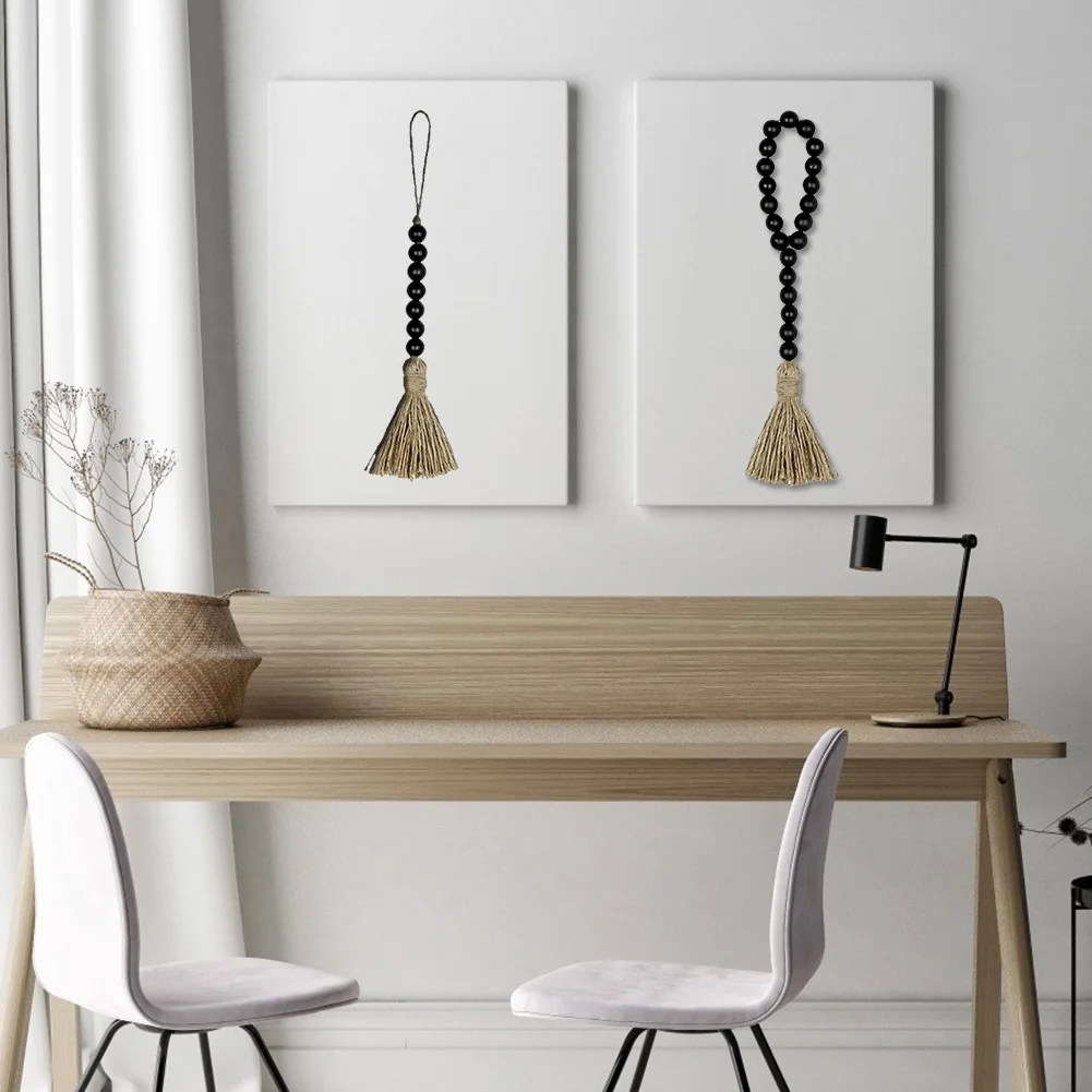 Wooden Farmhouse Rustic Handmade Bead Garland Ornament Woven Basket DIY Natural Boho Country Tassel home Deco macrame Hanging
Wooden Farmhouse Rustic Handmade Bead Garland Ornament Woven Basket DIY Natural Boho Country Tassel home Deco macrame Hanging