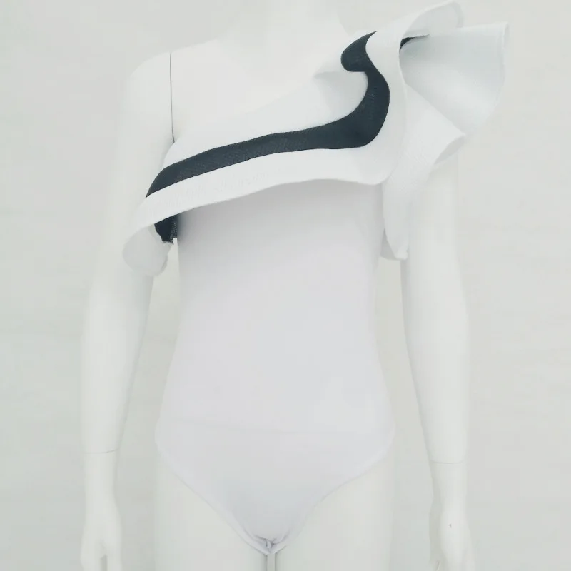 Female Jazz Costumes Nightclub Rave Party Singer & Dancer Jazz/Pole Dancewear White/Red/Black Ruffle Sleeve Jumpsuit DQL2532
Female Jazz Costumes Nightclub Rave Party Singer & Dancer Jazz/Pole Dancewear White/Red/Black Ruffle Sleeve Jumpsuit DQL2532