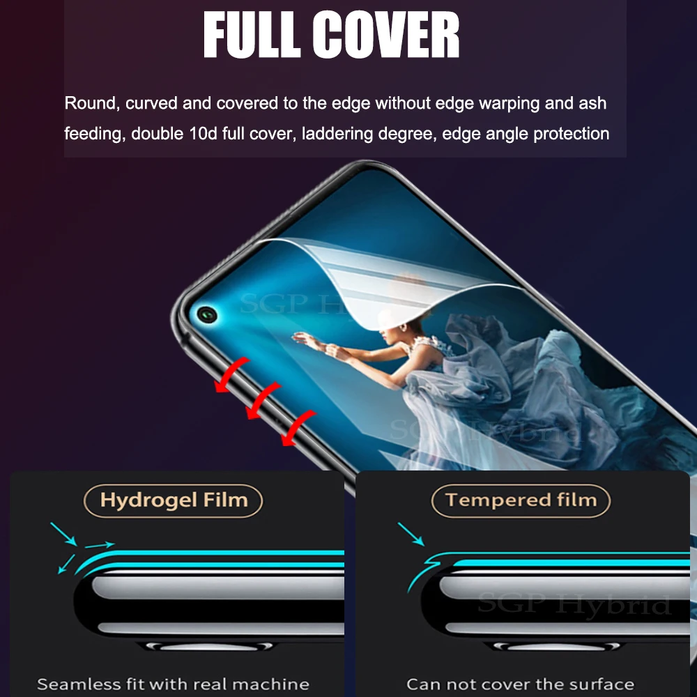 Гидрогелевая пленка для Huawei Honor 20 Pro 20i 20s 3 шт. | Мобильные телефоны и аксессуары