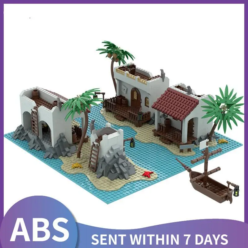 MOC architecture Creative model Building Blocks water boat house Bricks Street View Building Model children's Toys GiftS
MOC architecture Creative model Building Blocks water boat house Bricks Street View Building Model children's Toys GiftS
