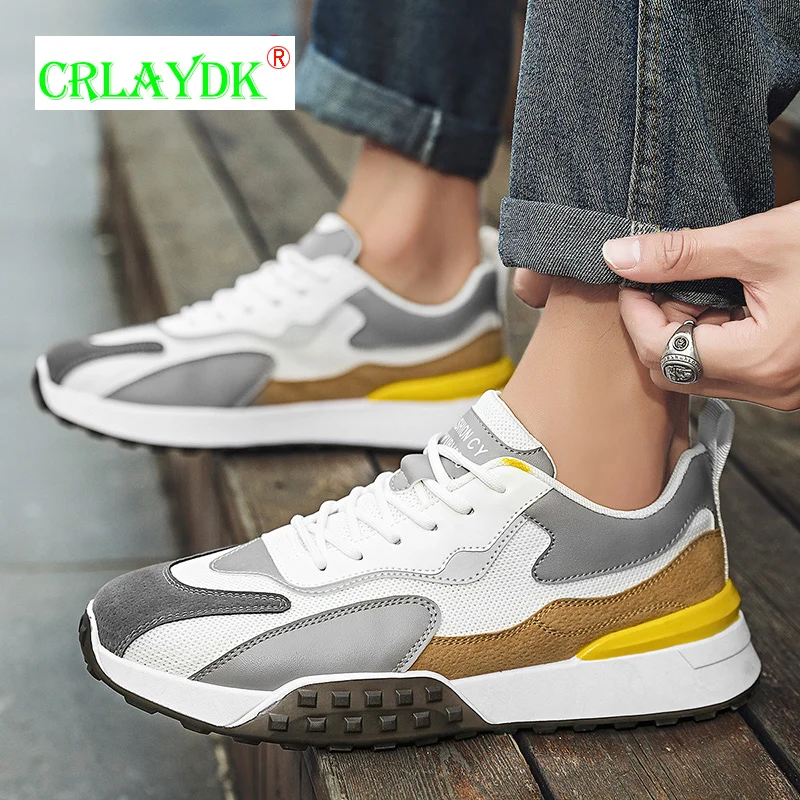 CRLAYDK Fashion Men Sports Shoes Breathable Sneakers Comfort Casual Walking Trainers Outdoor Running Boys Students Footwear
CRLAYDK Fashion Men Sports Shoes Breathable Sneakers Comfort Casual Walking Trainers Outdoor Running Boys Students Footwear
