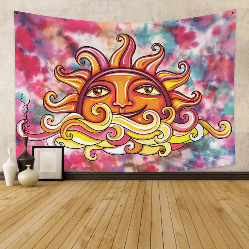 Laeacco Colorful Tapestry Trippy Wall Hanging Hippie Blanket Yoga-Mat Beach-Towel Wall Tapestry Bedroom Living Room Decor
Laeacco Colorful Tapestry Trippy Wall Hanging Hippie Blanket Yoga-Mat Beach-Towel Wall Tapestry Bedroom Living Room Decor