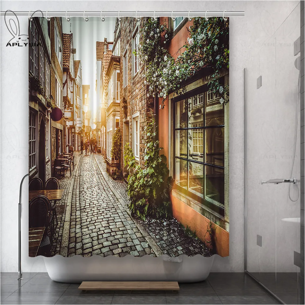 Flower Street Sunshine Bright Beautiful Flowers and Plants Polyester Fabric Shower Curtain for Bathroom
Flower Street Sunshine Bright Beautiful Flowers and Plants Polyester Fabric Shower Curtain for Bathroom