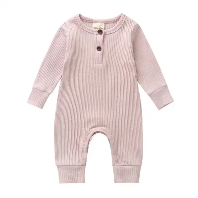 Infant Romper Cotton Long Sleeve Knitted Ribbed Jumpsuit Baby Girl Boy Clothes Newborn Toddler Outfits Solid Color Bottoming
Infant Romper Cotton Long Sleeve Knitted Ribbed Jumpsuit Baby Girl Boy Clothes Newborn Toddler Outfits Solid Color Bottoming
