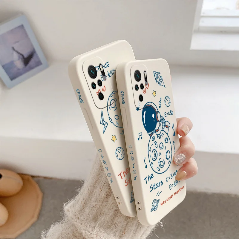Standing Astronaut Liquid Silicone Case For Xiaomi Redmi Note 10 10S 9T 9 8 7 Pro Max Redmi 9 9A 9T K40 K30 K20 Pro Phone Cover
Standing Astronaut Liquid Silicone Case For Xiaomi Redmi Note 10 10S 9T 9 8 7 Pro Max Redmi 9 9A 9T K40 K30 K20 Pro Phone Cover