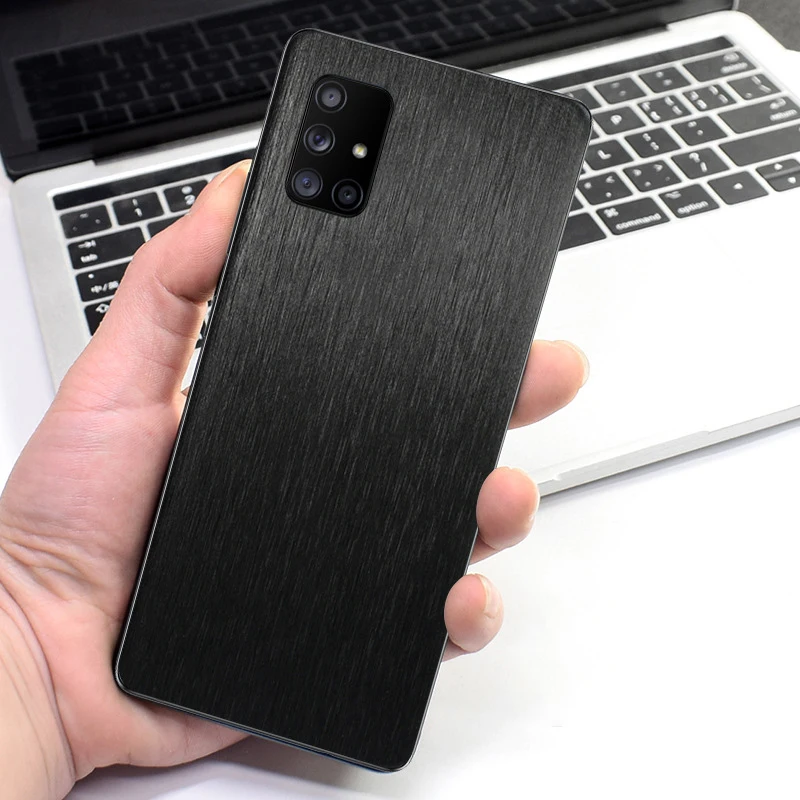 Metal Brushed Decorative For Samsung Galaxy A51 A71 4G 5G A10 A30 A30S A50 A70 A80 A90 A40S A50S Protector Back Film Stickers
Metal Brushed Decorative For Samsung Galaxy A51 A71 4G 5G A10 A30 A30S A50 A70 A80 A90 A40S A50S Protector Back Film Stickers