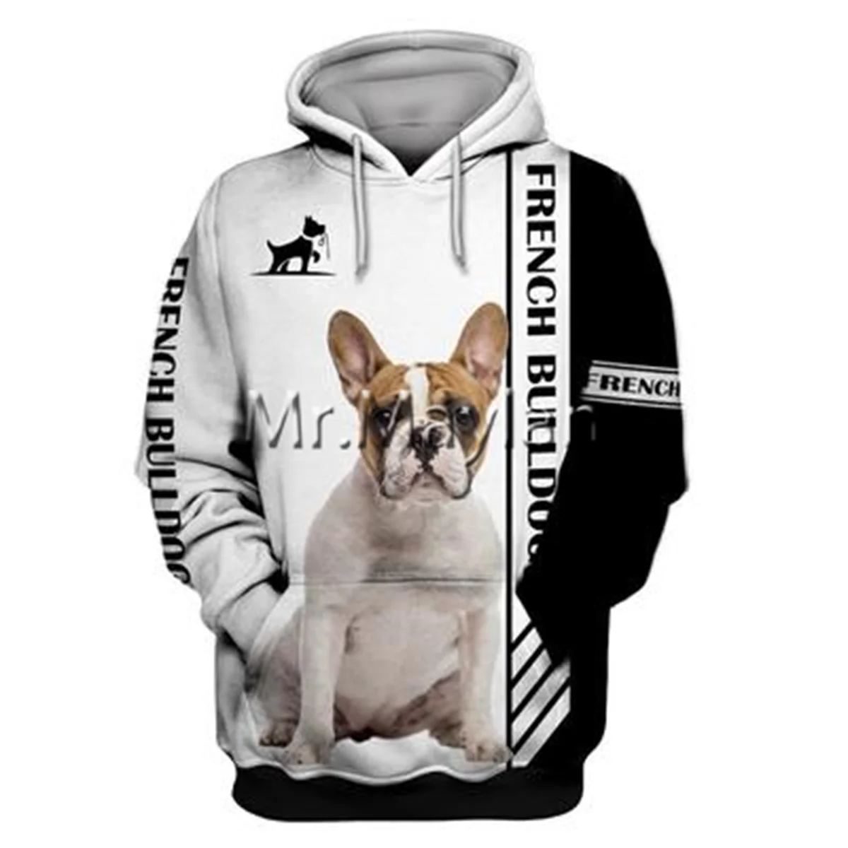 Personality Fashion Animal French Bulldog 3D Printed Graphic Hoodie Men/Women Zip Hooded Streetwear Oversized Sweatshirt 5XL-411
Personality Fashion Animal French Bulldog 3D Printed Graphic Hoodie Men/Women Zip Hooded Streetwear Oversized Sweatshirt 5XL-411