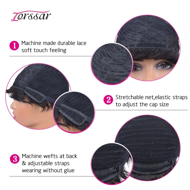Brazilian Human Hair Wigs Kinky Curly Remy Human Hair Wigs for Black Women Short Curly Human Hair Wigs