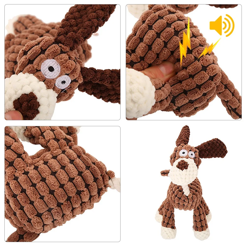 Dog Chew Toys For Small Large Dogs Bite Squeaker Puppy Supplies Dog Resistant Products Mascotas Corduroy Squeaky Toy
Dog Chew Toys For Small Large Dogs Bite Squeaker Puppy Supplies Dog Resistant Products Mascotas Corduroy Squeaky Toy