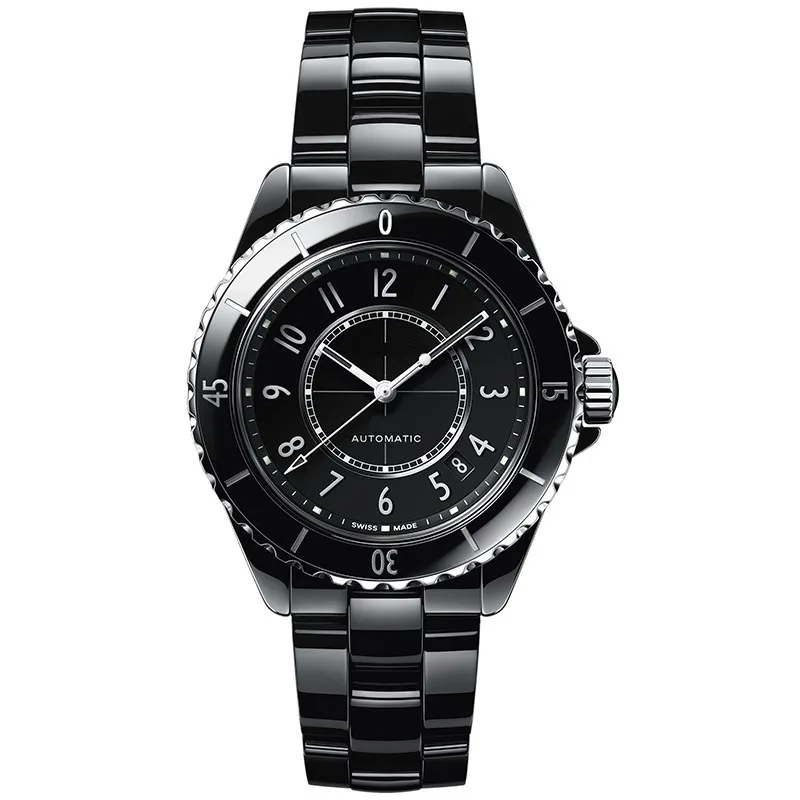 Top Luxury Women's Ceramic Watches for Women Sapphire Glass Automatic Mechanical Ladies Watch Brand Classic Female Clock White
Top Luxury Women's Ceramic Watches for Women Sapphire Glass Automatic Mechanical Ladies Watch Brand Classic Female Clock White