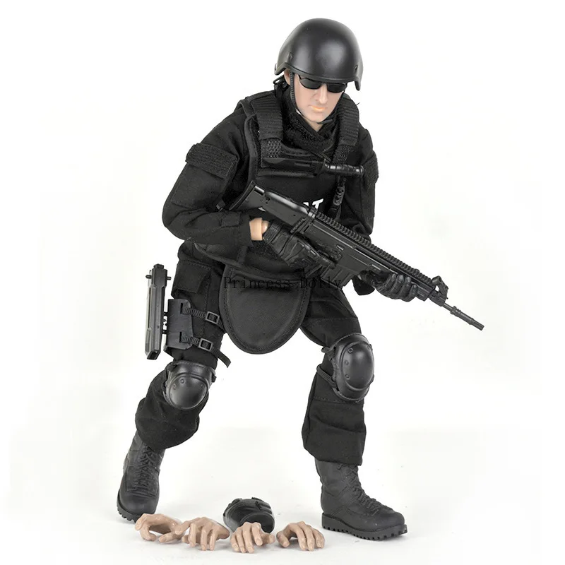 Фигуры Игрушечные солдатики в масштабе 1/6, модель SWAT, подвижная шарнирная экшн-фигурка из ПВХ 11,8 дюйма 30 см, коллекционная имитация, игрушки для мальчиков, подарки
Фигуры Игрушечные солдатики в масштабе 1/6, модель SWAT, подвижная шарнирная экшн-фигурка из ПВХ 11,8 дюйма 30 см, коллекционная имитация, игрушки для мальчиков, подарки