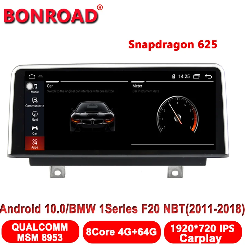Автомагнитола Bonroad, мультимедийная стерео-система на Android, с сенсорным экраном, Wi-Fi, GPS, для BMW F20, F21, F22, 12-17
Автомагнитола Bonroad, мультимедийная стерео-система на Android, с сенсорным экраном, Wi-Fi, GPS, для BMW F20, F21, F22, 12-17