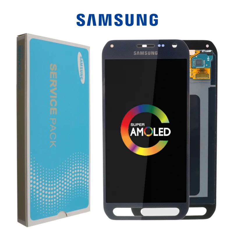 Оригинальный AMOLED 5 1 ''ЖК дисплей для Samsung Galaxy S6 Active G890 G890A ЖК с сенсорным экраном