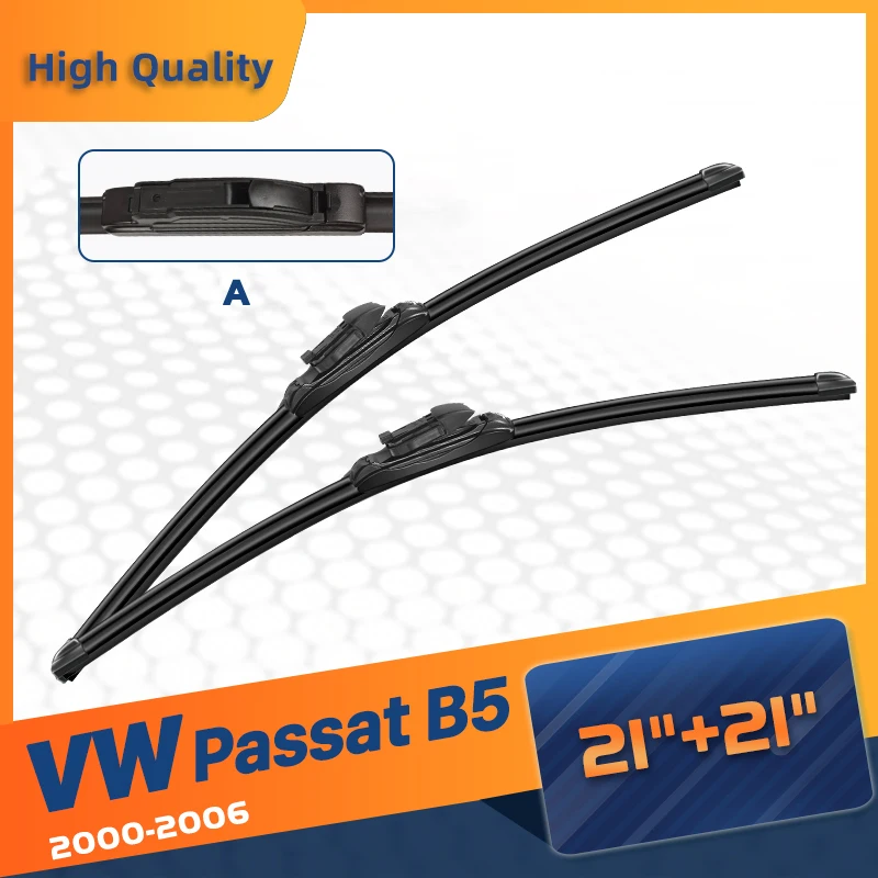 Щетка стеклоочистителя CELANOVA для Volkswagen Passat B5 2000-2006, 21 + 21 дюйм, бескаркасные резиновые стеклоочистители
Щетка стеклоочистителя CELANOVA для Volkswagen Passat B5 2000-2006, 21 + 21 дюйм, бескаркасные резиновые стеклоочистители