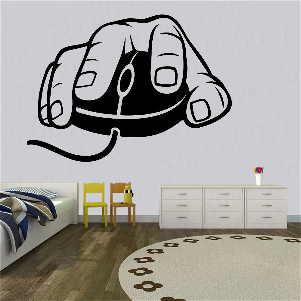 Computer Mouse Wall Decal Gaming Gamer Video Game Vinyl Sticker Kids Teen Room Wall Art Bedroom Decor WL878
Computer Mouse Wall Decal Gaming Gamer Video Game Vinyl Sticker Kids Teen Room Wall Art Bedroom Decor WL878