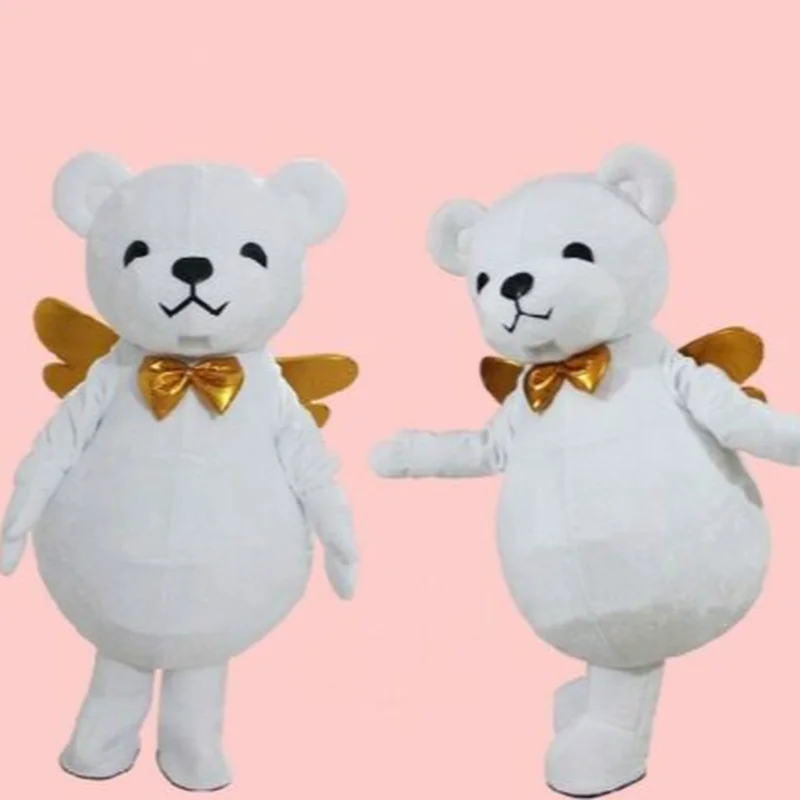 Happy Carnival Mascot Halloween Cartoon Angel Bear Cosplay Performance Costume Adult Use Birthday Party Advertising Parade Set
Happy Carnival Mascot Halloween Cartoon Angel Bear Cosplay Performance Costume Adult Use Birthday Party Advertising Parade Set