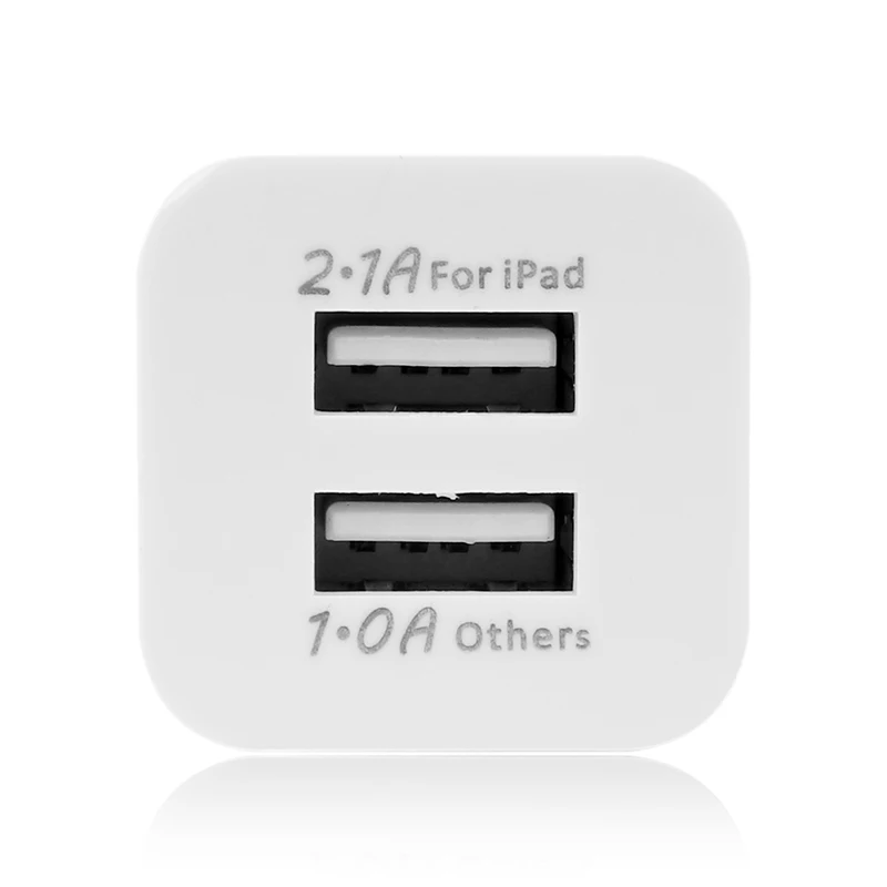 Зарядное устройство USB для Iphone11 с двумя портами 5V 3.1A зарядка настенное зарядное