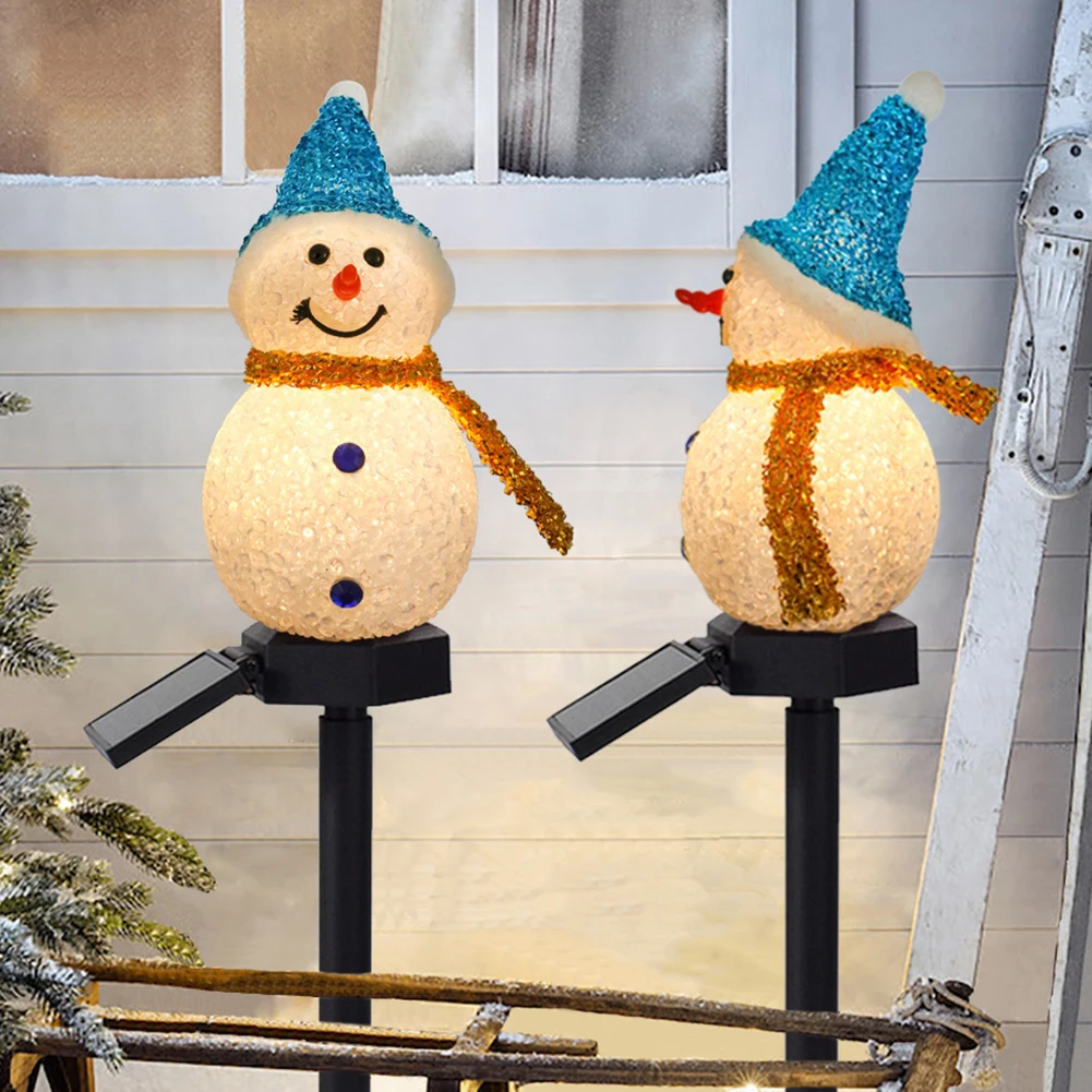 Christmas LED Solar Lawn Light Snowman/Santa Claus Ground Plug Lamp Outdoor Garden Landscape Lighting Decoration
Christmas LED Solar Lawn Light Snowman/Santa Claus Ground Plug Lamp Outdoor Garden Landscape Lighting Decoration