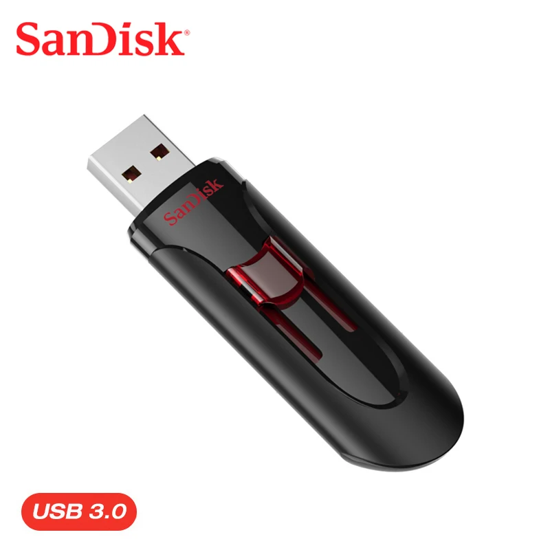 

SanDisk Cruzer Glide USB3.0 CZ600 128 gb flash drive 64Gb 256Gb Pendrive 3.0 Pen Drive 32Gb Memory Stick Usb key Pendrive