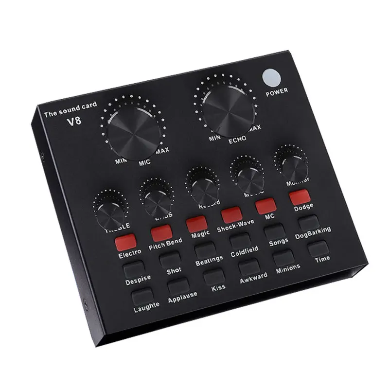 Audio USB External Sound Card Headset Microphone Webcast Personal Entertainment Streamer Live Broadcast for PC Phone Computer
Audio USB External Sound Card Headset Microphone Webcast Personal Entertainment Streamer Live Broadcast for PC Phone Computer