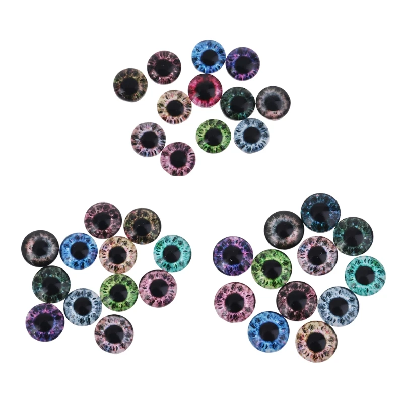 20pcs Glass Doll Eyes DIY Crafts Eyeballs for Dinosaur Animals Eye Accessories Jewelry Making Handmade 8/12/18mm
20pcs Glass Doll Eyes DIY Crafts Eyeballs for Dinosaur Animals Eye Accessories Jewelry Making Handmade 8/12/18mm