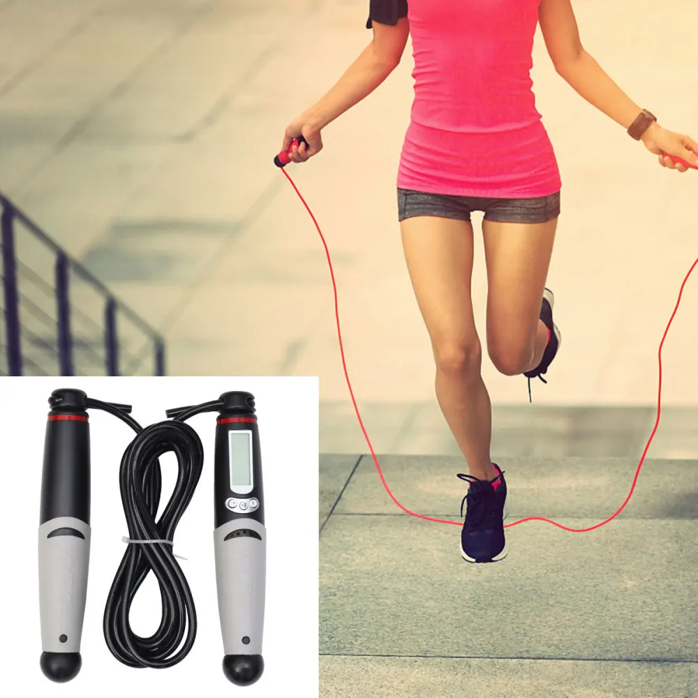 Durable Jump Rope Pratical Count Jump Rope Portable Skipping Rope Fashion Skipping Rope for Adult Daily Use (Black, without Bat
Durable Jump Rope Pratical Count Jump Rope Portable Skipping Rope Fashion Skipping Rope for Adult Daily Use (Black, without Bat