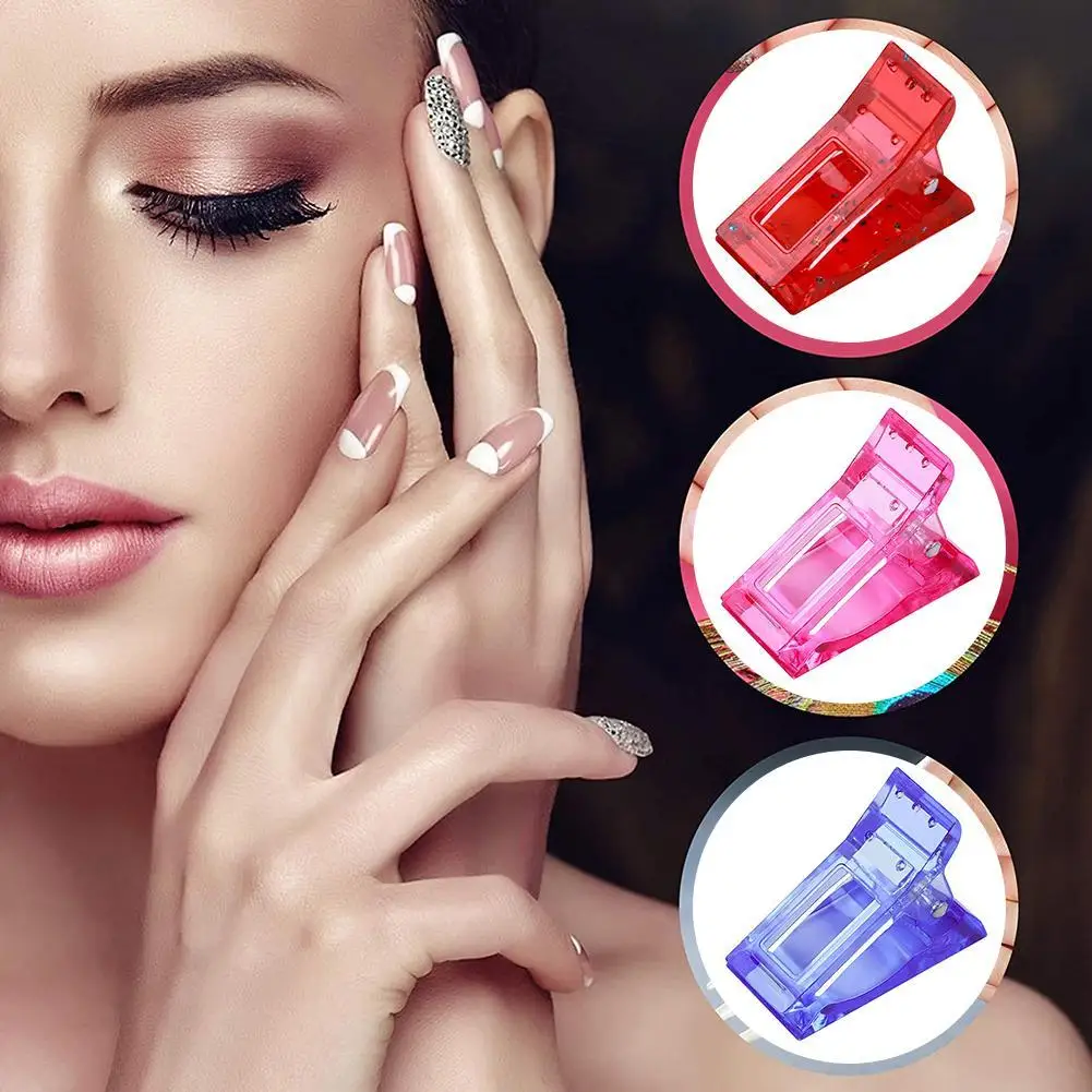 Nail Mold Fixing Clip Transparent Crystal Nail Clamp Mold Clip Tools Fake Glue Fixing Extension Nails Art Holder Nail Nail P6O8
Nail Mold Fixing Clip Transparent Crystal Nail Clamp Mold Clip Tools Fake Glue Fixing Extension Nails Art Holder Nail Nail P6O8