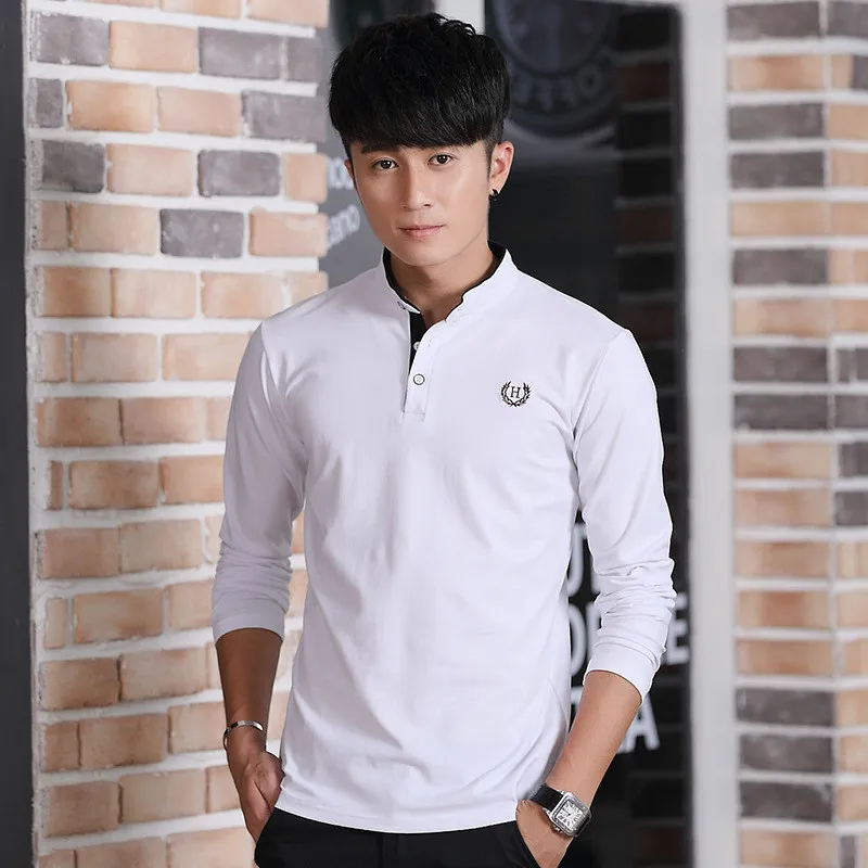 1075-short sleeve T-shirt men's thin summer round neck tee