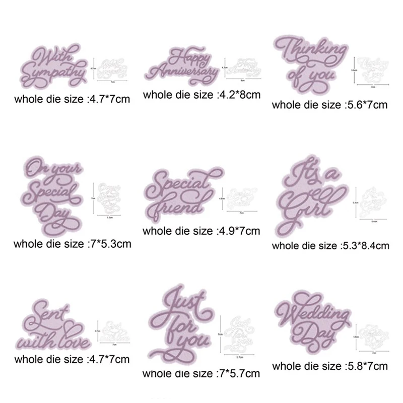 Wishes Blessing Word Metal Cutting Dies Stencils dies for DIY Scrapbooking die Paper Craft Embossing Die Cut craft dies new 2021
Wishes Blessing Word Metal Cutting Dies Stencils dies for DIY Scrapbooking die Paper Craft Embossing Die Cut craft dies new 2021