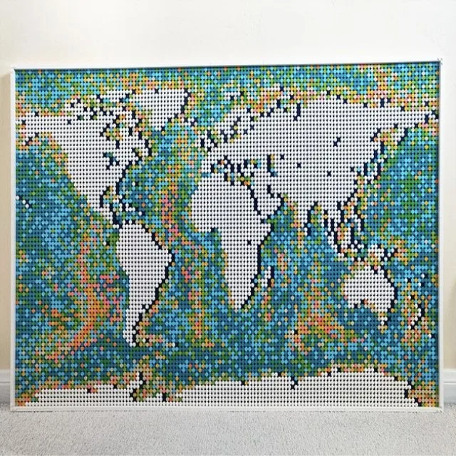 99007 Creator Series Art World Map Model 11695pcs/set compatible 31203 Building Blocks Bricks Educational Toy Birthday Gifts
99007 Creator Series Art World Map Model 11695pcs/set compatible 31203 Building Blocks Bricks Educational Toy Birthday Gifts