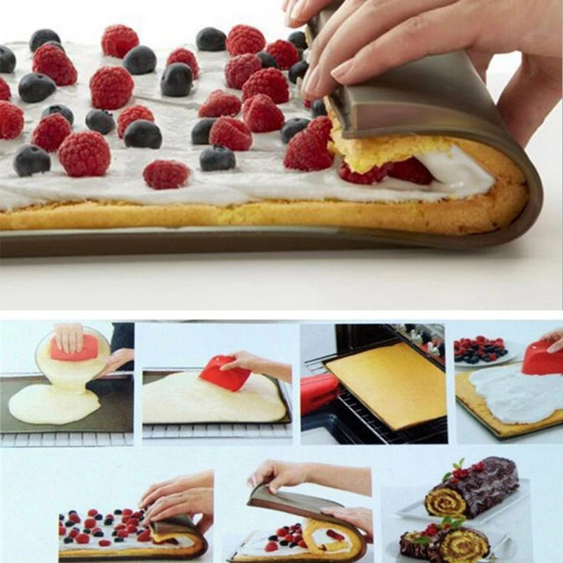 1 Piece Reusable on-stick Rectangle Silicone Coffee Color Rolling Baking Mat Pad Large Size Dessert Cooking Tools 31cm x 26cm
1 Piece Reusable on-stick Rectangle Silicone Coffee Color Rolling Baking Mat Pad Large Size Dessert Cooking Tools 31cm x 26cm