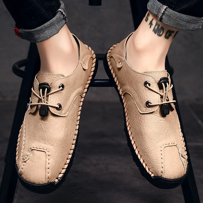 Casual Male Shoe Mens Shoes Casual Loafers For Men Sport Fashion Sneakers Leather Sneaker Men's Leisure Sports Causal Black
Casual Male Shoe Mens Shoes Casual Loafers For Men Sport Fashion Sneakers Leather Sneaker Men's Leisure Sports Causal Black