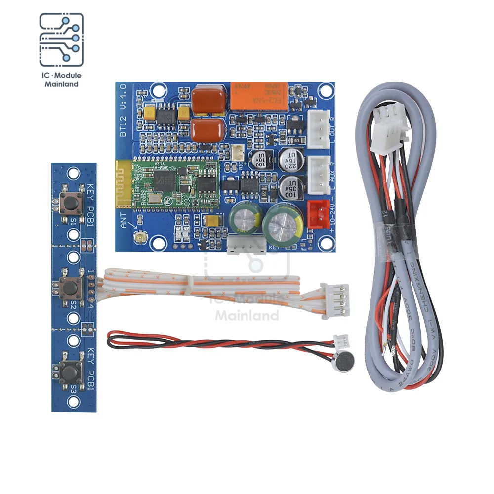 CSR8645 Bluetooth Audio Receiver Module Music HIFI APT-X Stereo Wireless Receiver For Amplifer Audio Speaker DIY Kit
CSR8645 Bluetooth Audio Receiver Module Music HIFI APT-X Stereo Wireless Receiver For Amplifer Audio Speaker DIY Kit