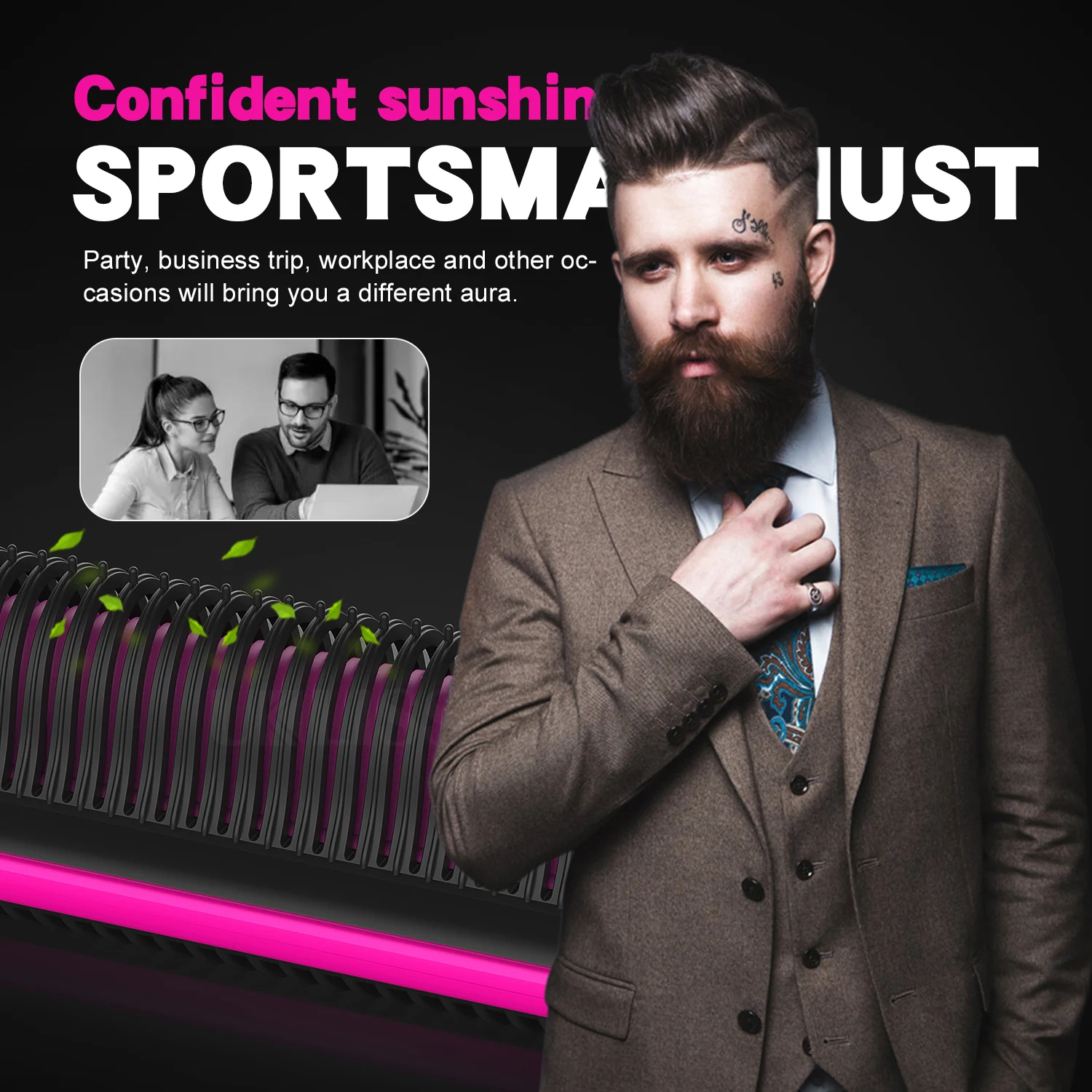 Hair Comb Brush Straightener Negative Ion Hair Care Straightening Comb Brush Anti Scald Protective Fast Heating Straightener
Hair Comb Brush Straightener Negative Ion Hair Care Straightening Comb Brush Anti Scald Protective Fast Heating Straightener