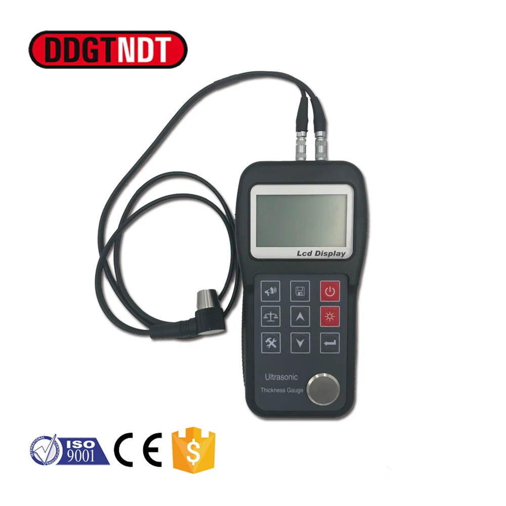 NDT Portable LCD Display Digital Ultrasonic Thickness Measuring Instruments YUT100
NDT Portable LCD Display Digital Ultrasonic Thickness Measuring Instruments YUT100