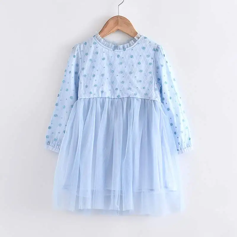 Blue Girls Princess Dresses Fashion Kids Mesh Sweet Princess Outfits Casual Costumes Children Dot Vestidos Kids Baby Clothing
Blue Girls Princess Dresses Fashion Kids Mesh Sweet Princess Outfits Casual Costumes Children Dot Vestidos Kids Baby Clothing