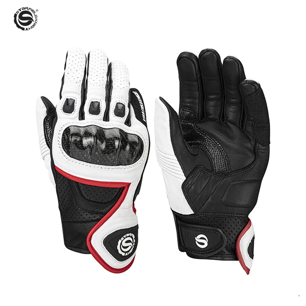 Goat Leather Motorcycle Gloves Full Finger Carbon Fibre Men's Motocross Motorbike Glove Breathable&Anti-slip Biker Gloves Winter
Goat Leather Motorcycle Gloves Full Finger Carbon Fibre Men's Motocross Motorbike Glove Breathable&Anti-slip Biker Gloves Winter