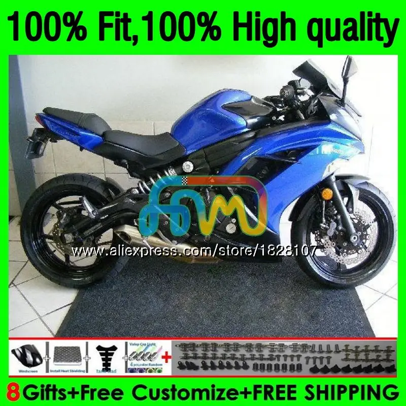 Injection For KAWASAKI Bodys 650R ER-6F ER6 F Stock blue hot ER 6F 156BS.7 ER6F 12 13 14 15 16 2012 2013 2014 2015 2016 Fairings
Injection For KAWASAKI Bodys 650R ER-6F ER6 F Stock blue hot ER 6F 156BS.7 ER6F 12 13 14 15 16 2012 2013 2014 2015 2016 Fairings