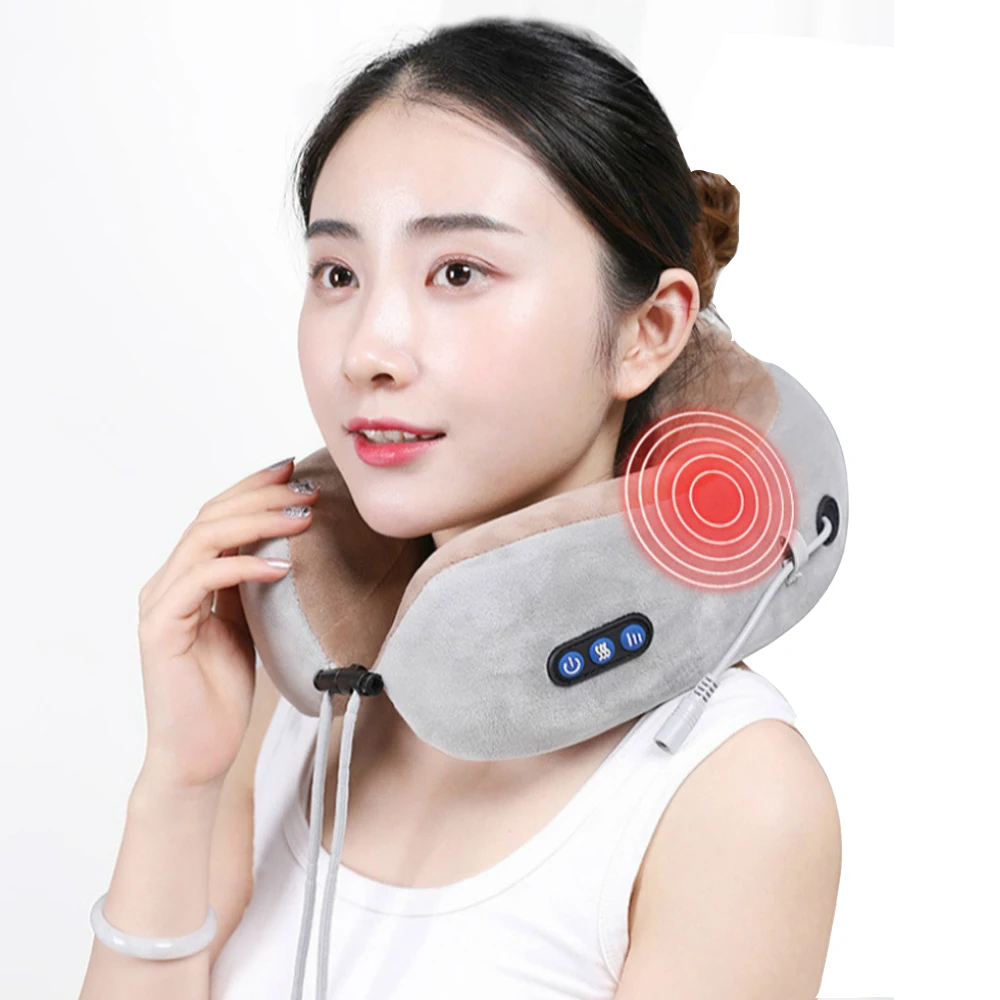 U Shaped Neck Massage Pillow USB Charging Heating Vibration Electric Cervical Massager Neck Shoulder Protector Relaxing Massage
U Shaped Neck Massage Pillow USB Charging Heating Vibration Electric Cervical Massager Neck Shoulder Protector Relaxing Massage