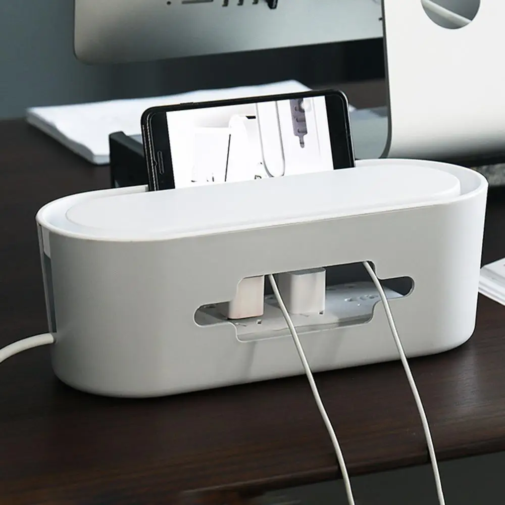 Cable Storage Box Power Strip Wire Case Anti Dust Charger Socket Organizer Network Line Storage Bin Charger Wire Management
Cable Storage Box Power Strip Wire Case Anti Dust Charger Socket Organizer Network Line Storage Bin Charger Wire Management