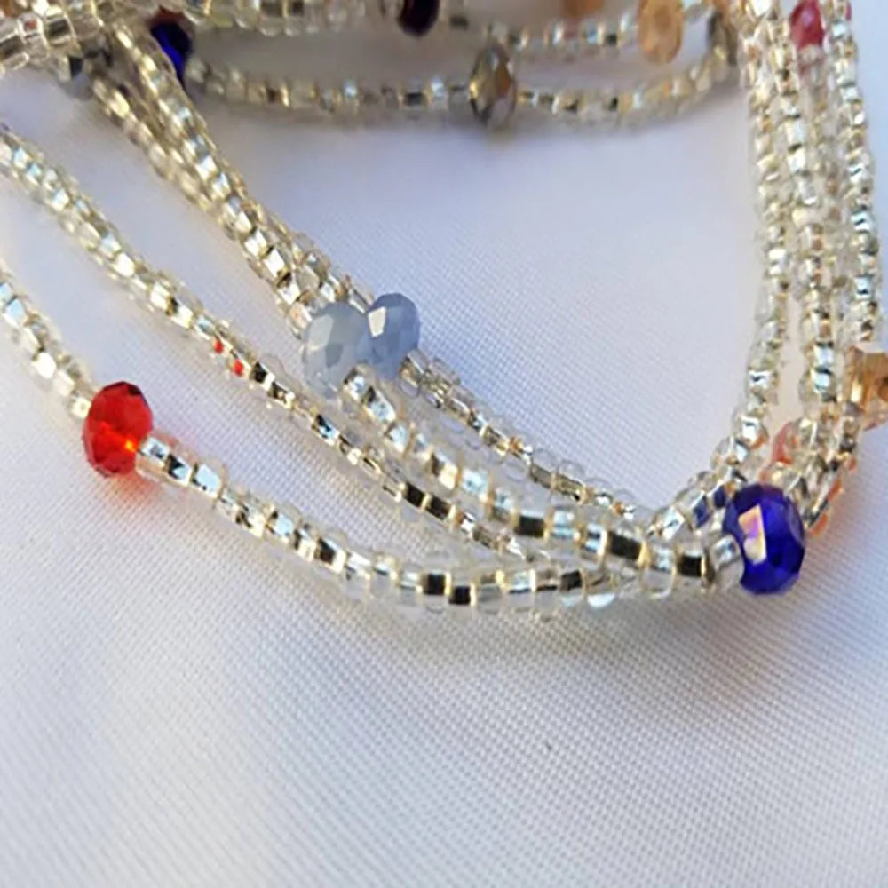 Waist Beads for Weight Loss Stretchy African Waist Chain Strand Waistband for Women Plus Size String Charms Boho Body Jewelry
Waist Beads for Weight Loss Stretchy African Waist Chain Strand Waistband for Women Plus Size String Charms Boho Body Jewelry