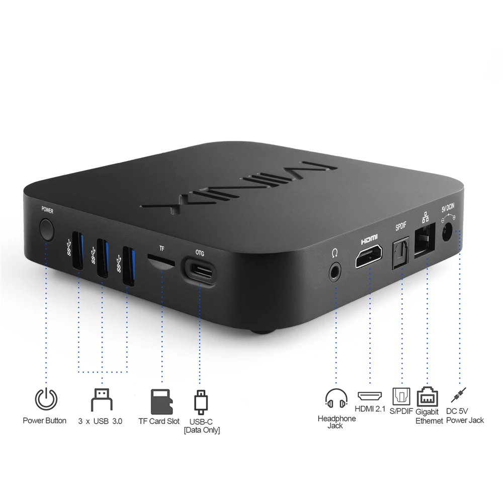 MINIX NEO U22-XJ TV BOX Android 9.0 Box 4/32GB Smart TV BOX Dolby Vision Dolby Audio 4K TV Box Android Media Hub 2.4G/5.0G WiFi 
MINIX NEO U22-XJ TV BOX Android 9.0 Box 4/32GB Smart TV BOX Dolby Vision Dolby Audio 4K TV Box Android Media Hub 2.4G/5.0G WiFi