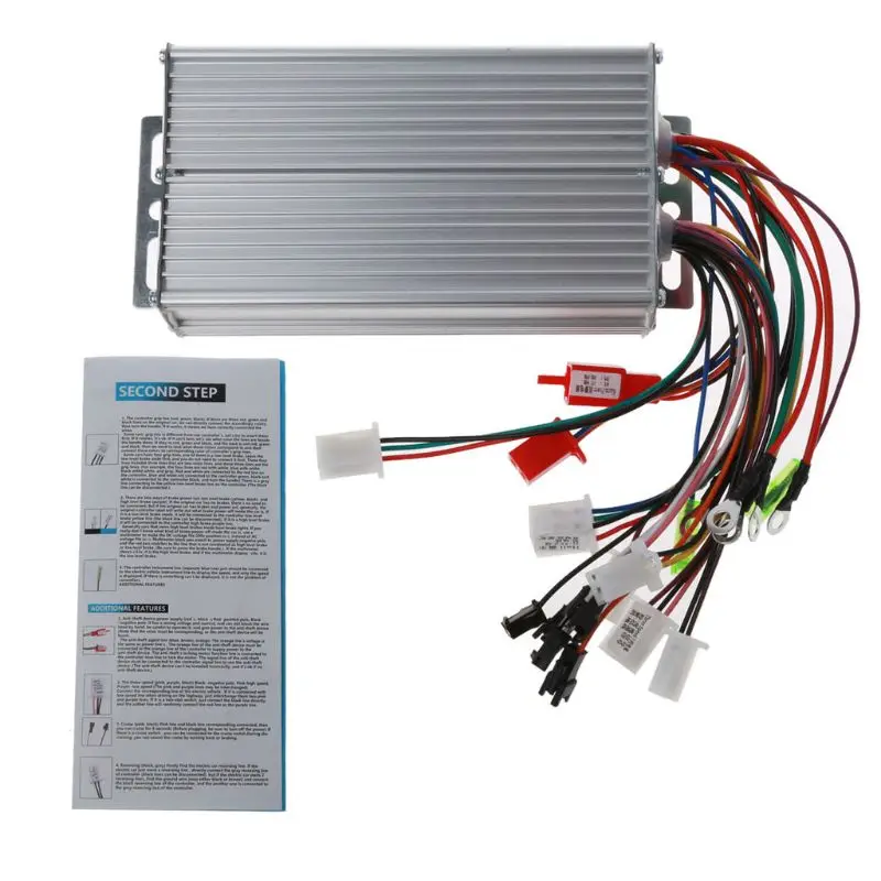 36V-48V 500W 12Pipe Wire Brushless Motor Controller for Electric Bike Tricycle Bicycle E-bike Scooter D5QE
36V-48V 500W 12Pipe Wire Brushless Motor Controller for Electric Bike Tricycle Bicycle E-bike Scooter D5QE