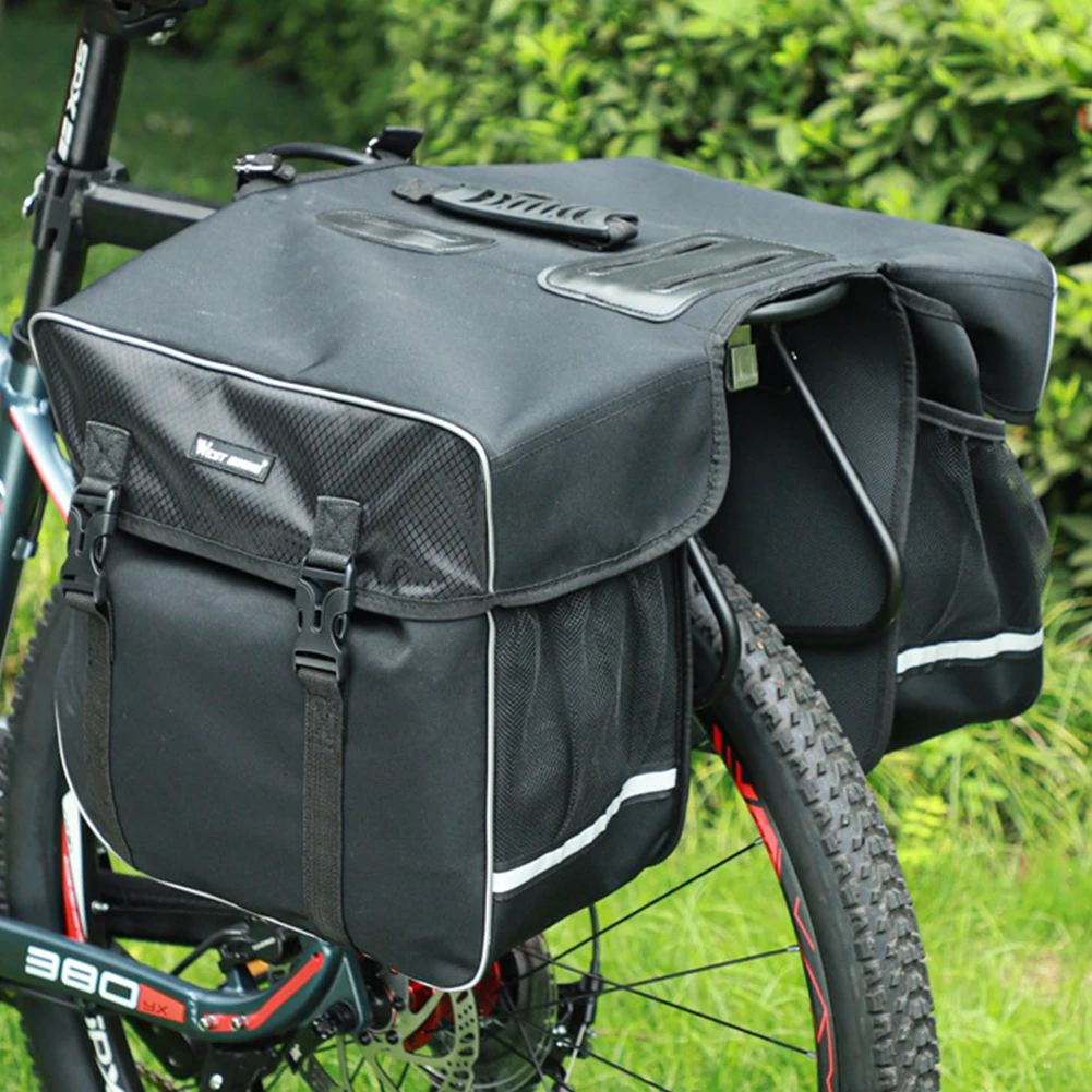 Large Capacity Rear Bicycle Bag Pannier Bags With Rain Cover 30L Waterproof Detachable Mountain Bike Rack Bag Rain Camel Bag
Large Capacity Rear Bicycle Bag Pannier Bags With Rain Cover 30L Waterproof Detachable Mountain Bike Rack Bag Rain Camel Bag