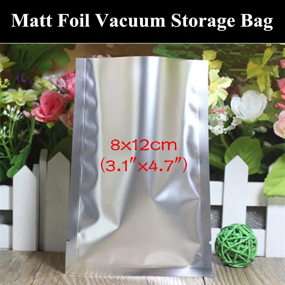 100pcs 8x12cm (3.1"x4.7") 180micron Small Open Top Aluminizing Foil Bag Heat Sealing Bag Anti Static Bag Light-proof Pouch
100pcs 8x12cm (3.1"x4.7") 180micron Small Open Top Aluminizing Foil Bag Heat Sealing Bag Anti Static Bag Light-proof Pouch